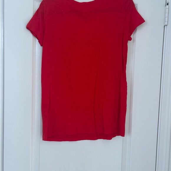 Caslon Vibrant Red Short Sleeve Tee - Picture 3 of 5